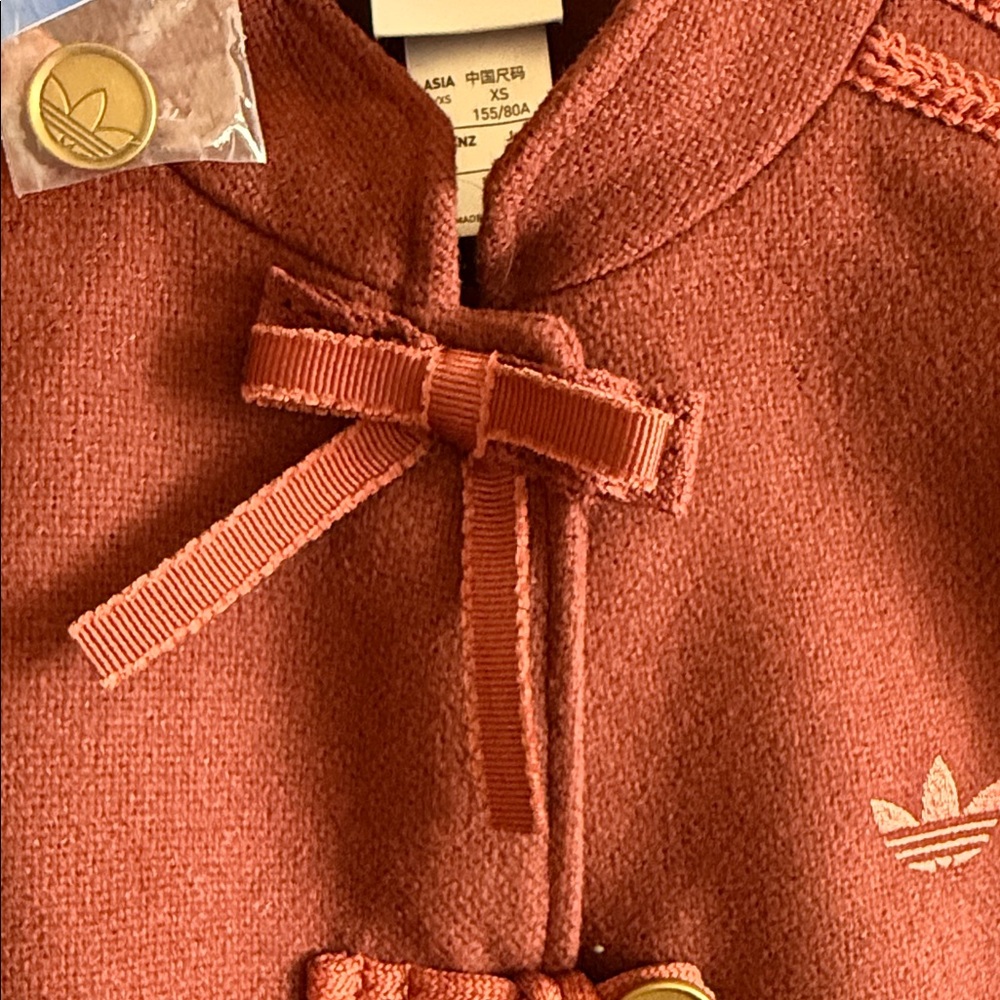 Adidas Originals New Year FW25 New Chinese Style Waist-Defining Sport Striped XS - Picture 9 of 12